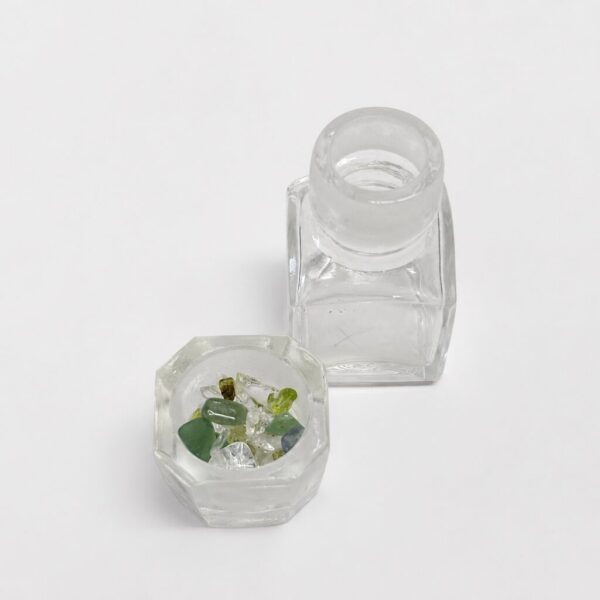 角フタ薬瓶（全2色・9ml）｜一輪挿し・インクの容器に。フタも小物置き