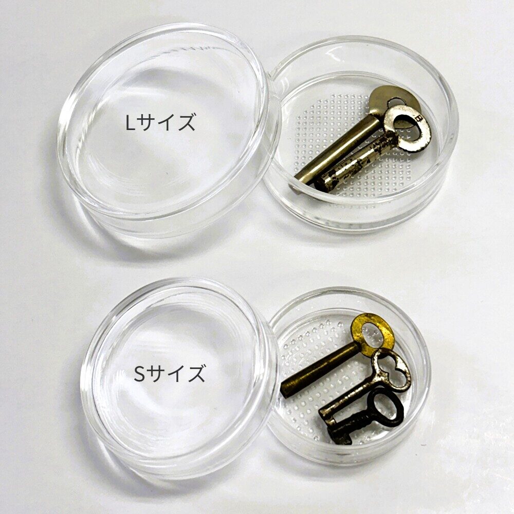 アクセサリー・小物入れに｜フタ付きガラスシャーレ（S/L） - 画像 (2)
