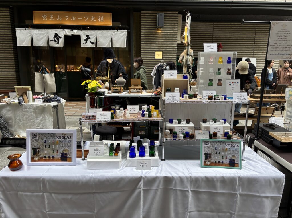 REGLAS 出店準備の様子 コレド室町 OLD NEW MARKET