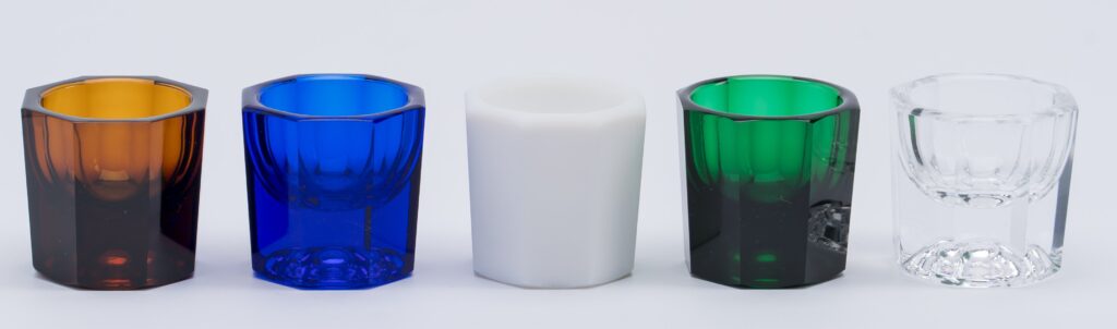 REGLASのダッペングラス全5色(通常タイプ)|医療ガラス容器